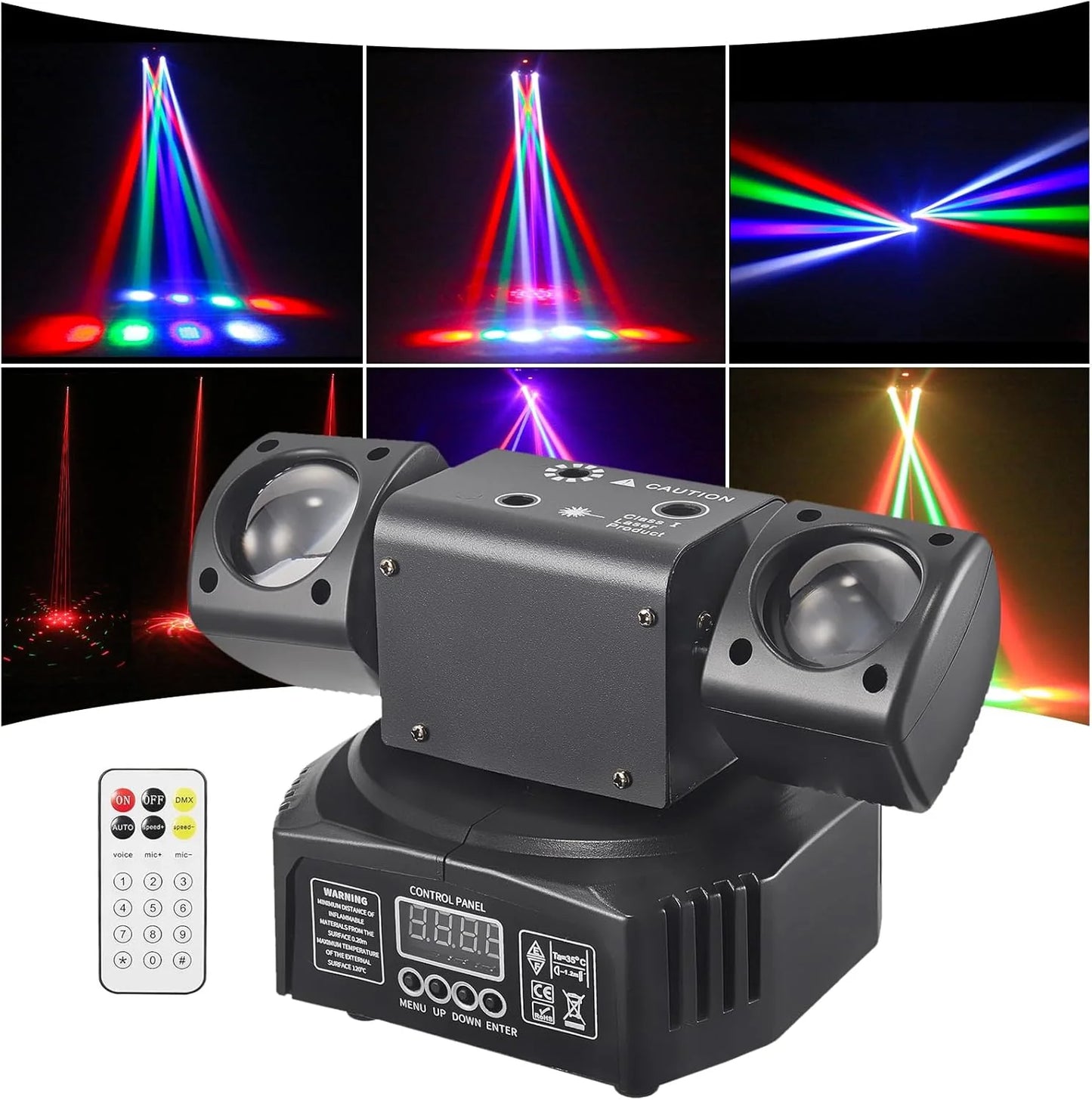 Laser DJ 3-en-1 – ¡Convierte cualquier fiesta en un espectáculo inolvidable 🎉!