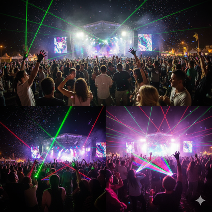 Guantes Láser Spin Party